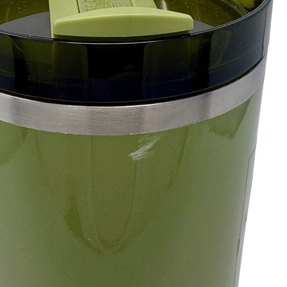 Stanley + Starbucks 40oz Olive Green Pearl Glitter Tumbler NEW - Picture 6 of 6